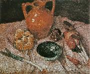 Paula Modersohn-Becker Still life with yellow jug oil painting artist